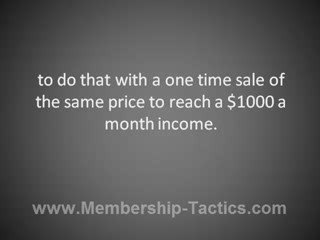 Membership Sites – The Key To Leveraging Residual Income