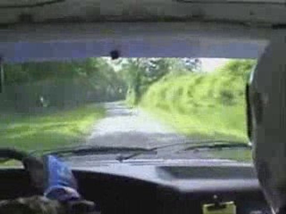 rallye Mézidon: caméra embarquée ES6