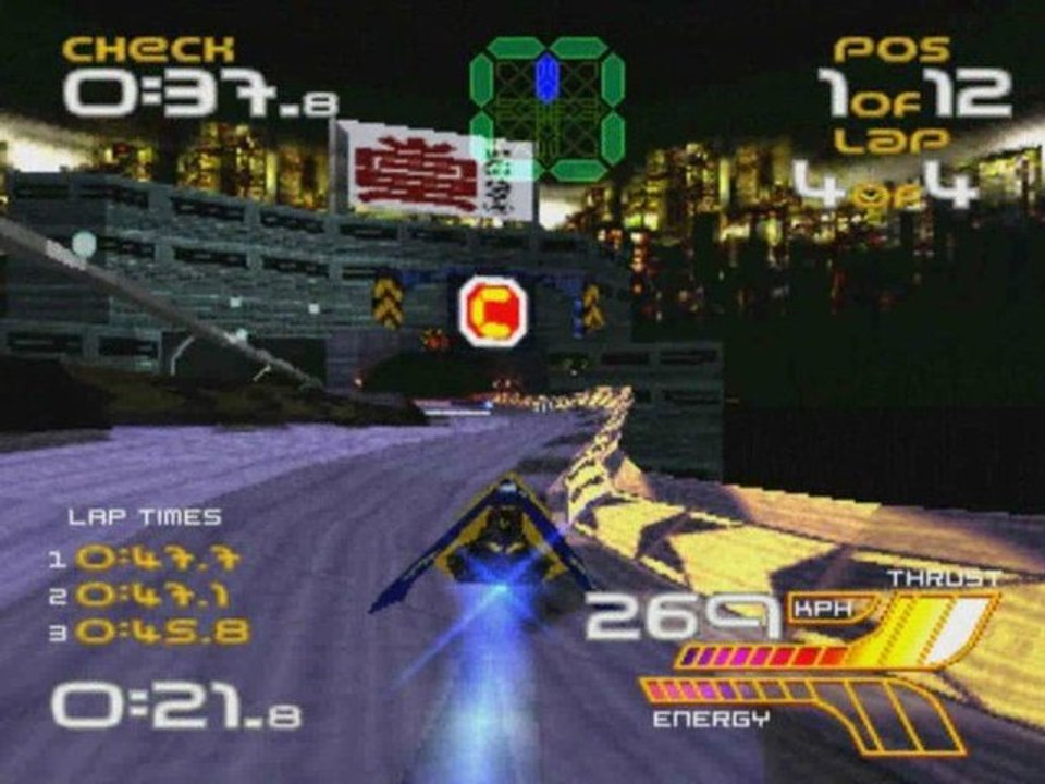 Test de WipeOut 2097
