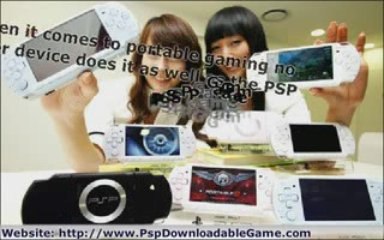 PSP Downloadable Game Unlimited