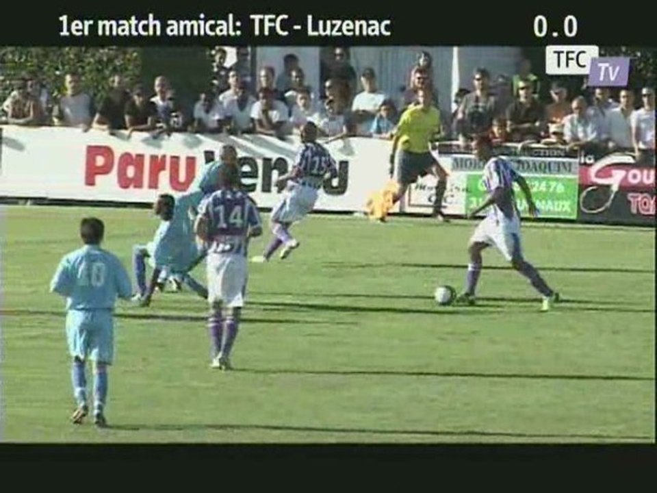 Résumé du 1er match amical du TFC