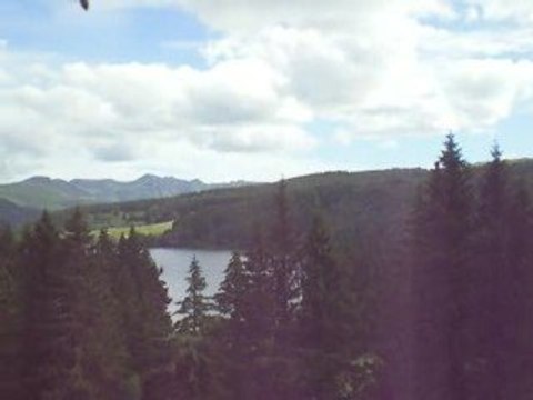 Panorama sur le lac de Guéry