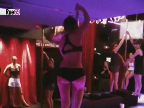 Cours de pole dancing au Pink