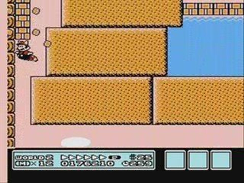 Walkthrough: Super Mario Bros 3  Deuxième monde et ratages