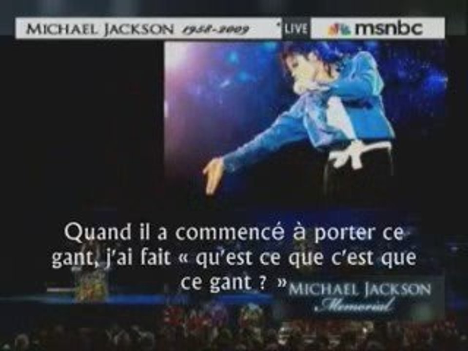 Brooke Shields & Michael Jackson Memorial Staples Center