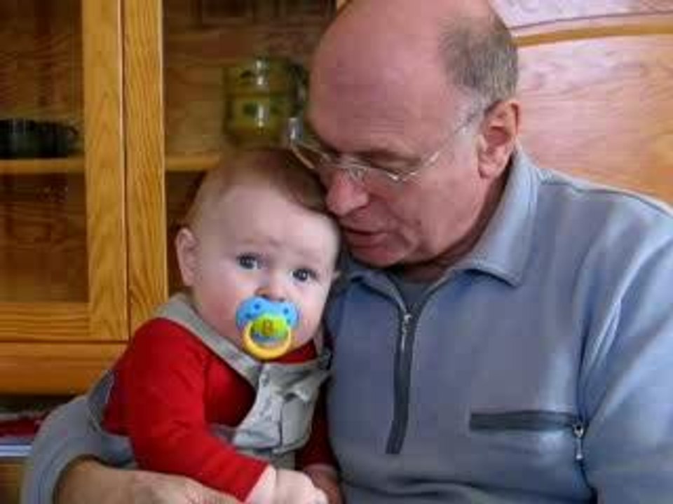 Avec papi Alain