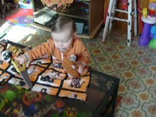 premiers pas de Louka