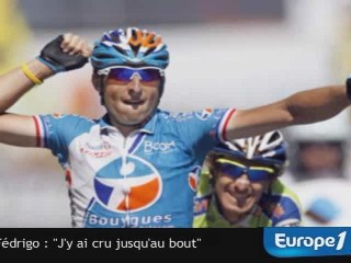 Fédrigo : "J'y ai cru jusqu'au bout"