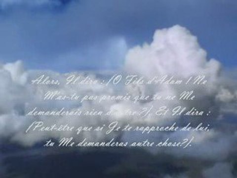 La dernière personne qui entre au Paradis