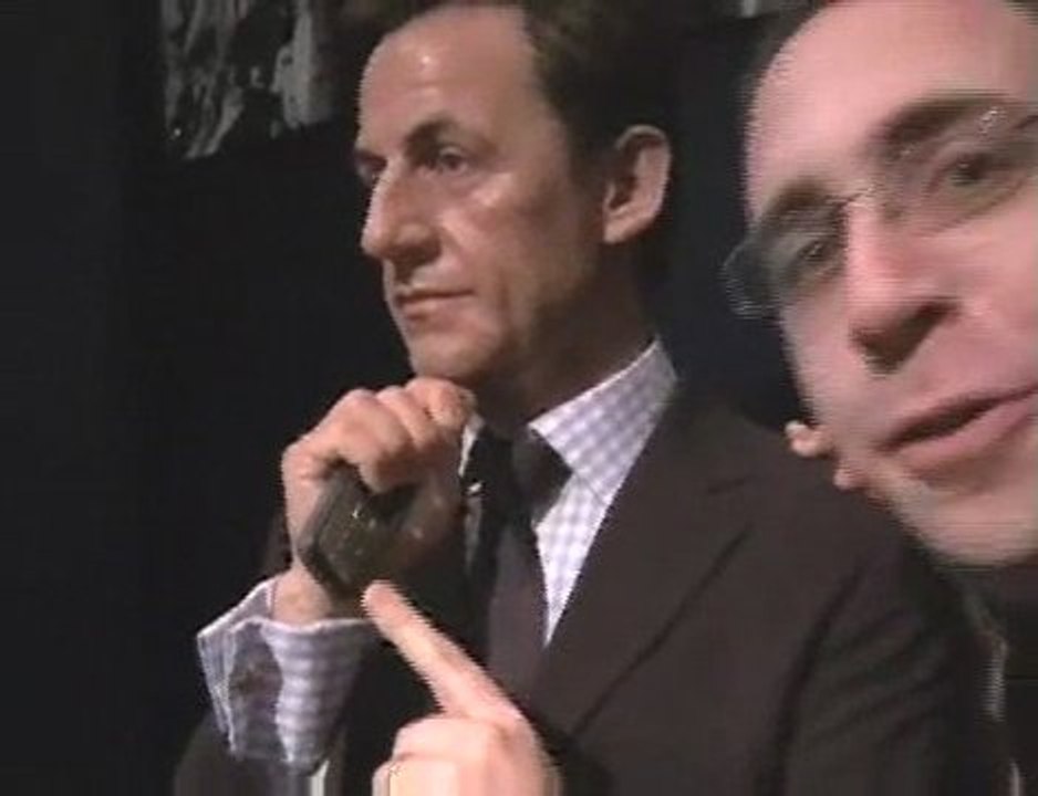 Sarkozy au musée Grévin anglais