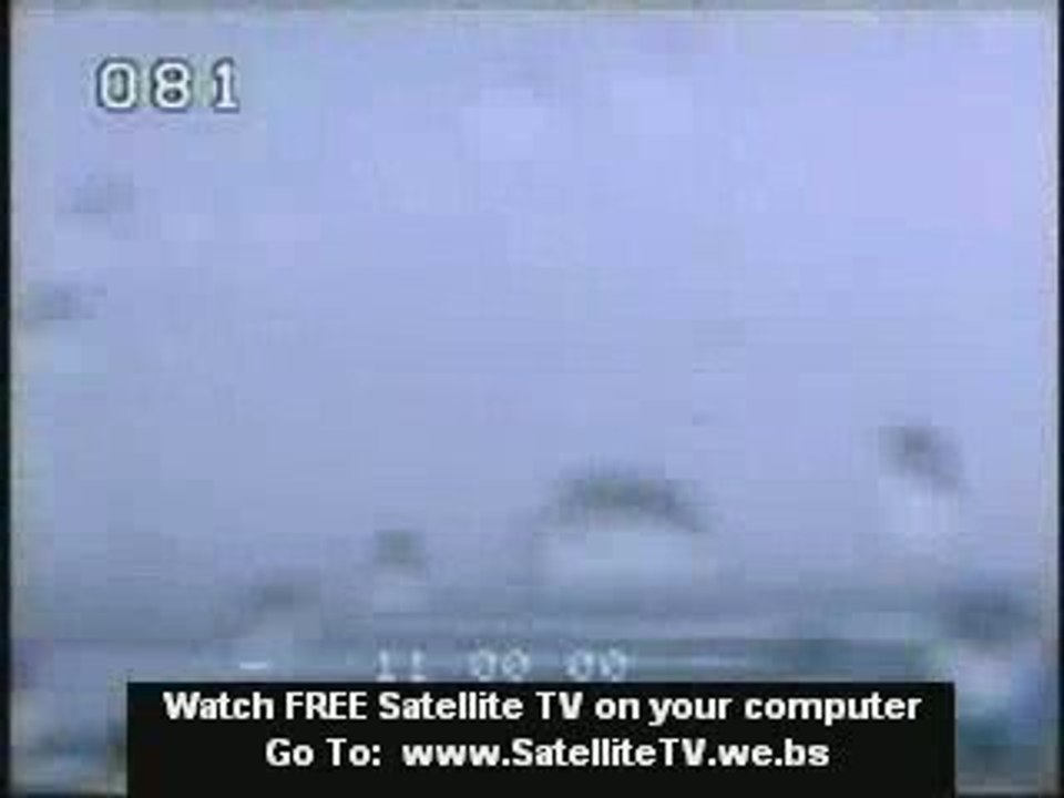 Lighting Strikes on Space Shuttle Launch Pad 39A 7/10/09