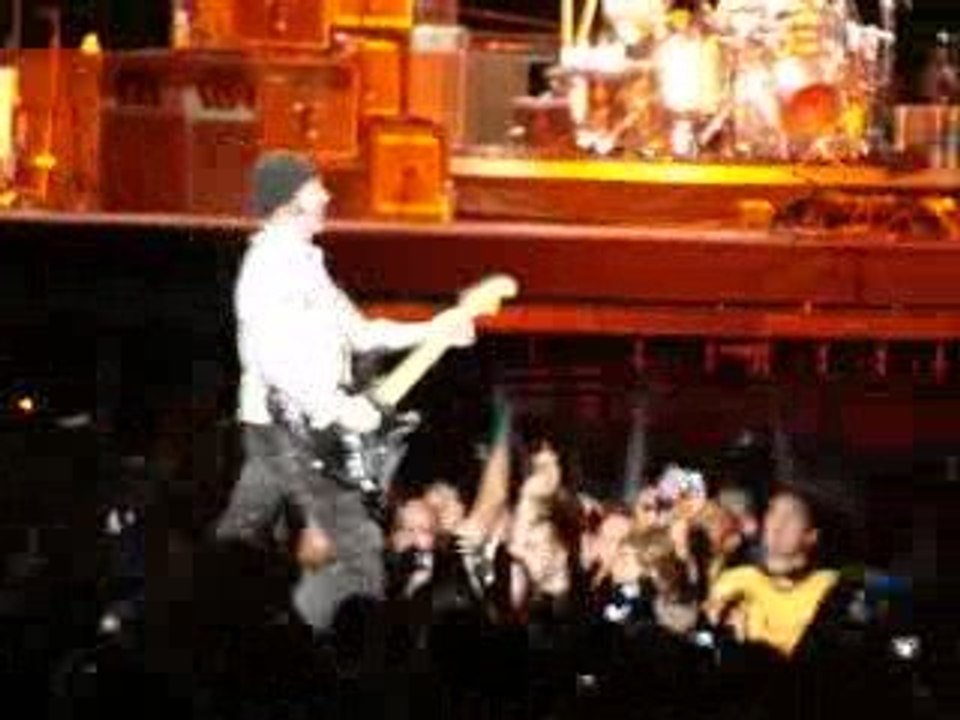 U2 "Where the streets.." Paris 11 juillet 2009