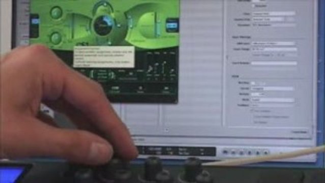 Assigning controllers in Logic Pro 8