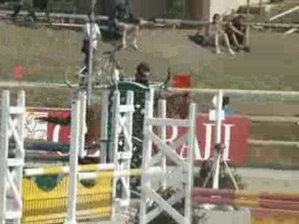 Ana et Eros a lamotte beuvron 2009 club poney élite 80cm