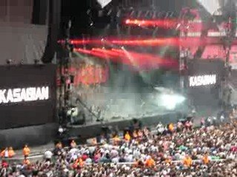 Kasabian -Vlad the Impaler. Wembley Stadium July 9,2009
