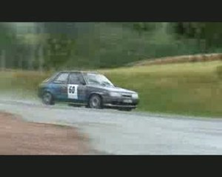 rallye de la Cote roannaise 2009   ES " les Gouttes d'Arcon"