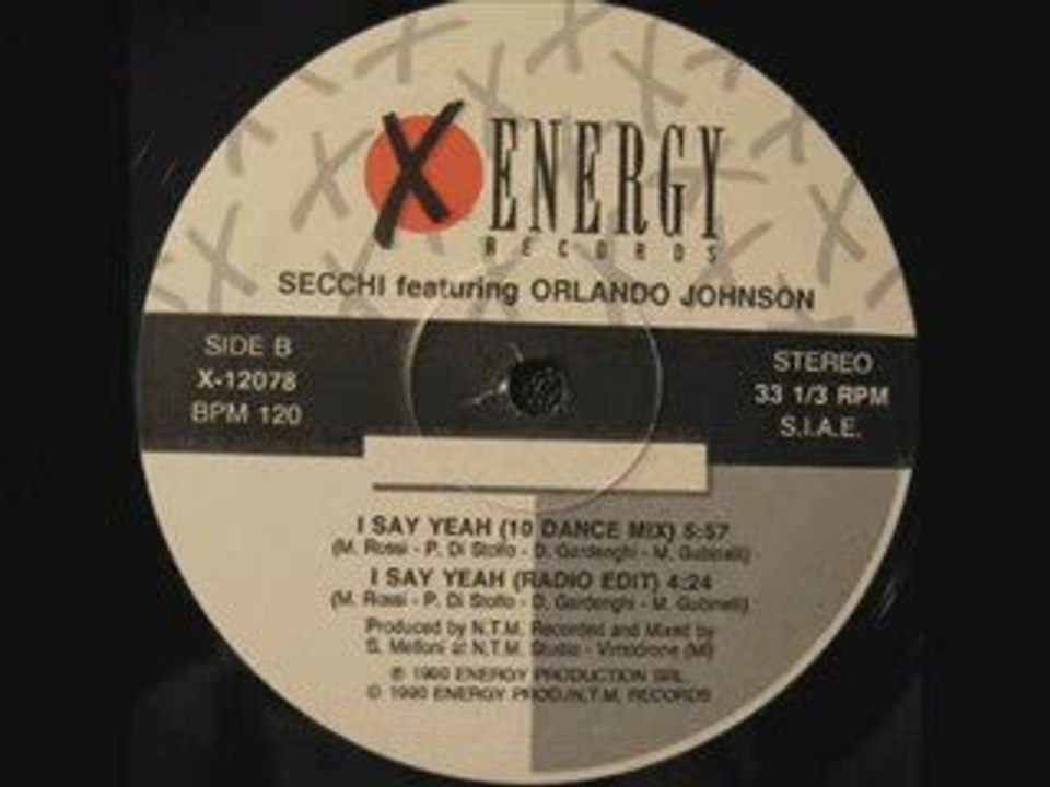 Secchi Feat orlando Johnson - I say yeah