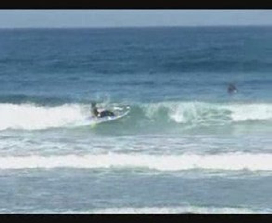 wave-ski à la baie des trépassés le 13/07/09