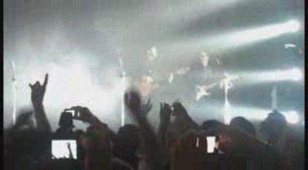 Inicio del concierto de Cafe Tacuba