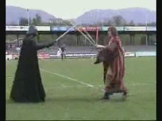 Pub pour les 10 ans de "SW la menace fantôme" à Thonon