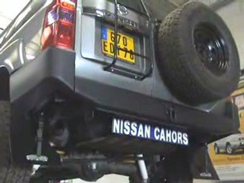 Accessoires et prépa 4x4 nissan patrol Y61 par nissan cahors