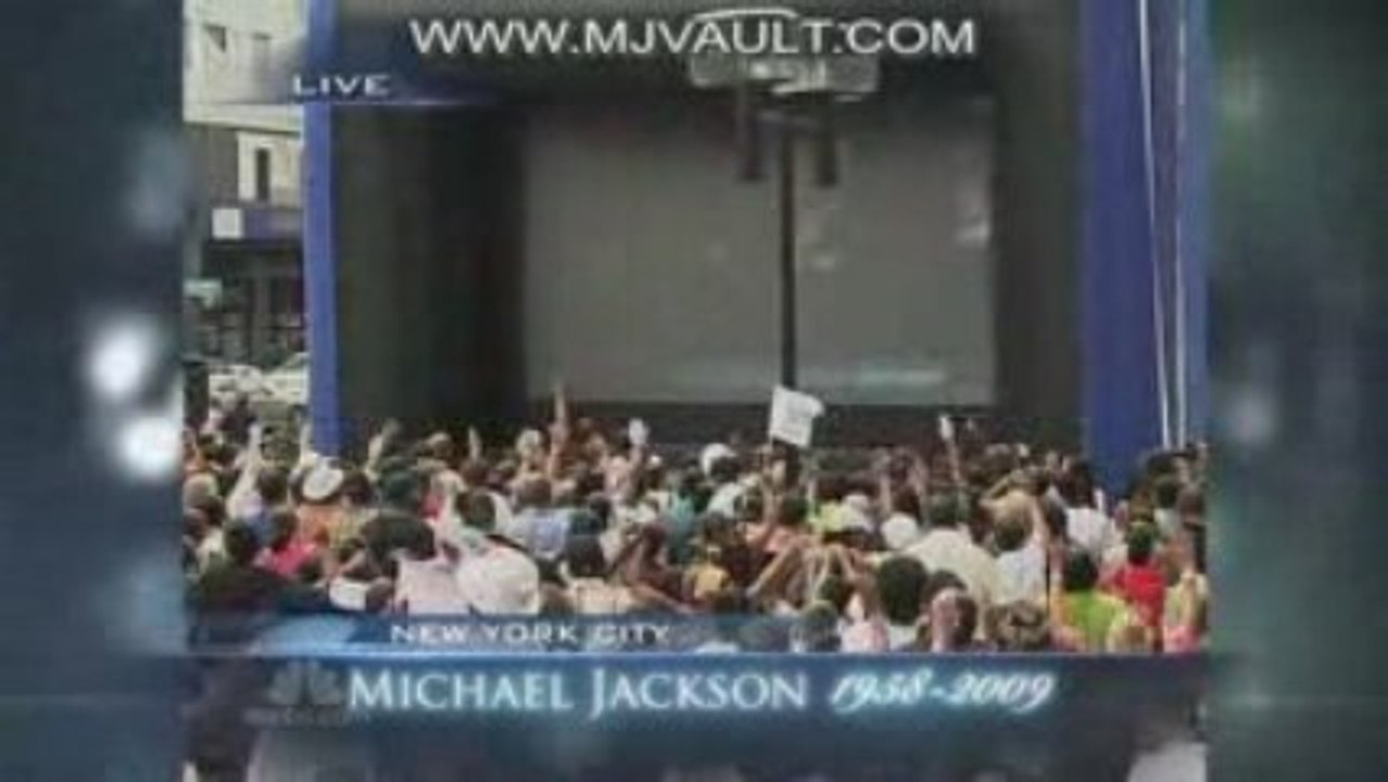 Michael Jackson Memorial Service "We are the world"
