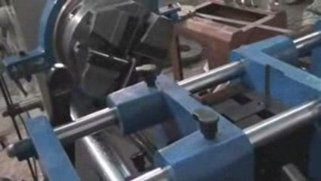 Rebar threading machine