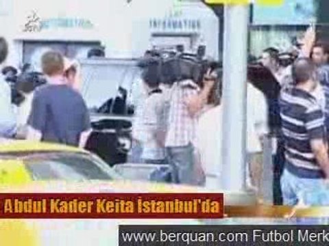 Abdul Kader Keita İstanbul'a geldi