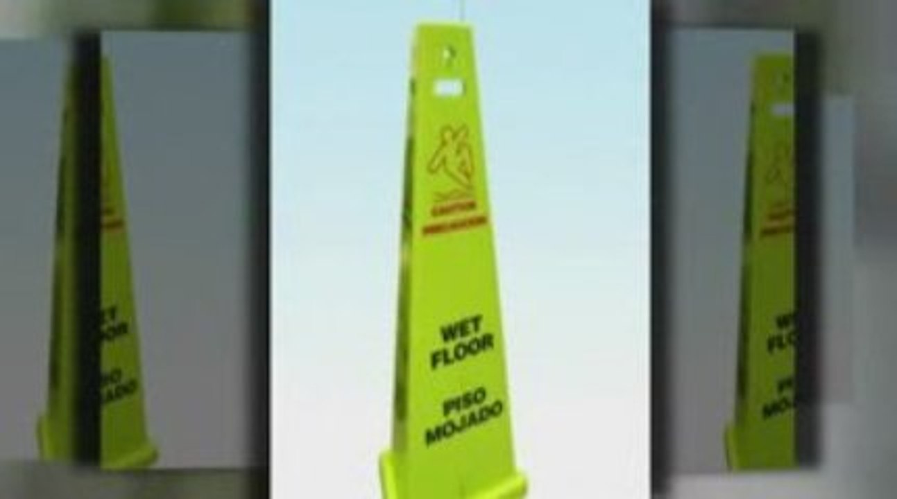 Wet Floor Signs www.Janilink.com [Janitorial Wet Floor Sign]