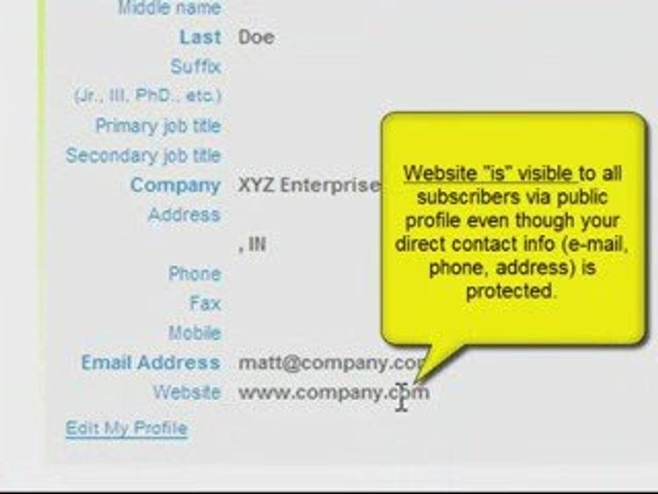 Create your ODC Profile
