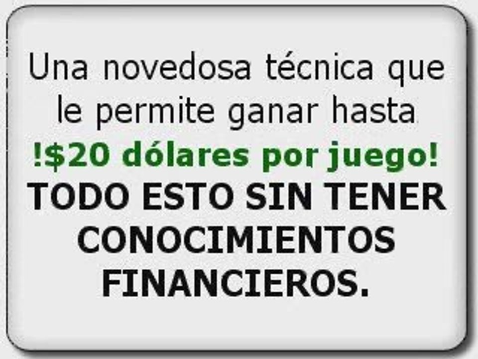 Ganar dinero en Betfair. Gane en Apuestas Deportivas SIEMPRE