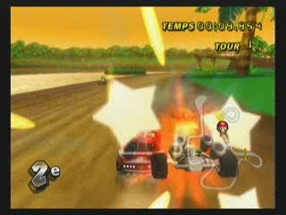 mario kart wii Coupe Feuille