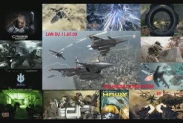 LLLDR SUMMER LAN 2009 - CRYSIS - HAWX - COD4 - LYON 69