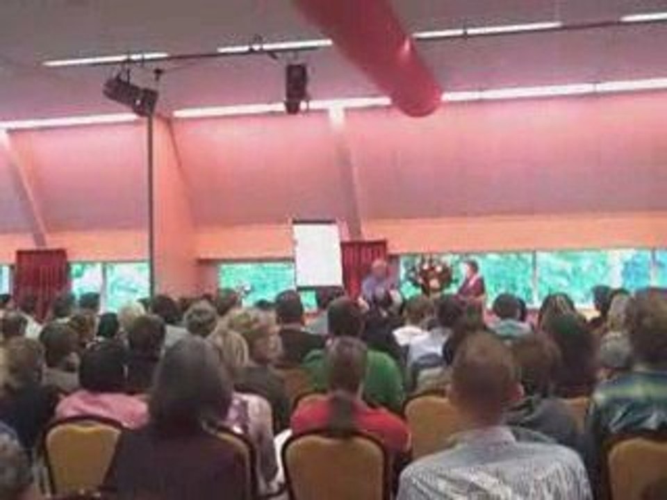 Laughing and releasing with Hale Dwoskin