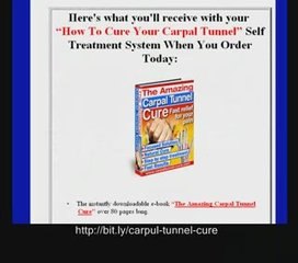 Carpal Tunnel Cure