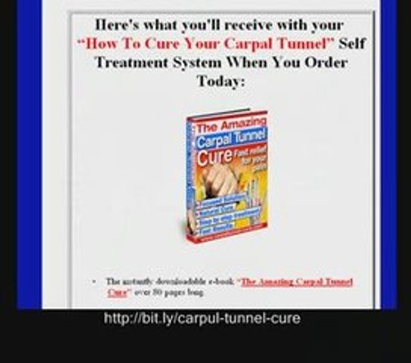 Carpal Tunnel Cure