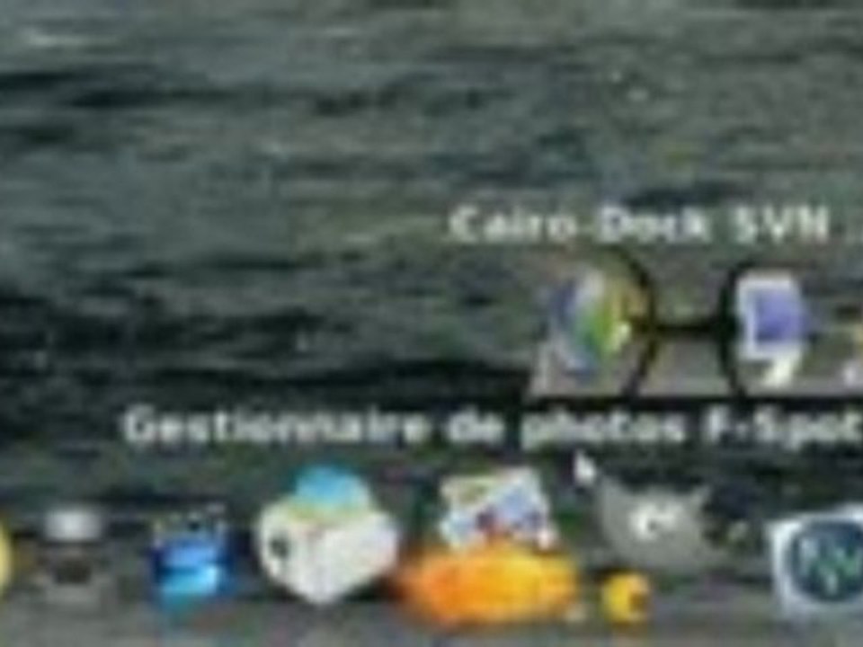 Démo de Cairo Dock sous Ubuntu 9.04