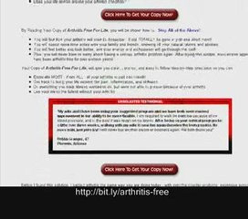 Arthritis Cures