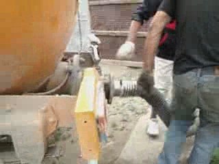 Pit latrine emptying in Ulaanbaatar, Mongolia, 2009