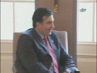 Gül, Gürcistan Cumhurbaşkanı Saakashvili İle Biraraya Geldi