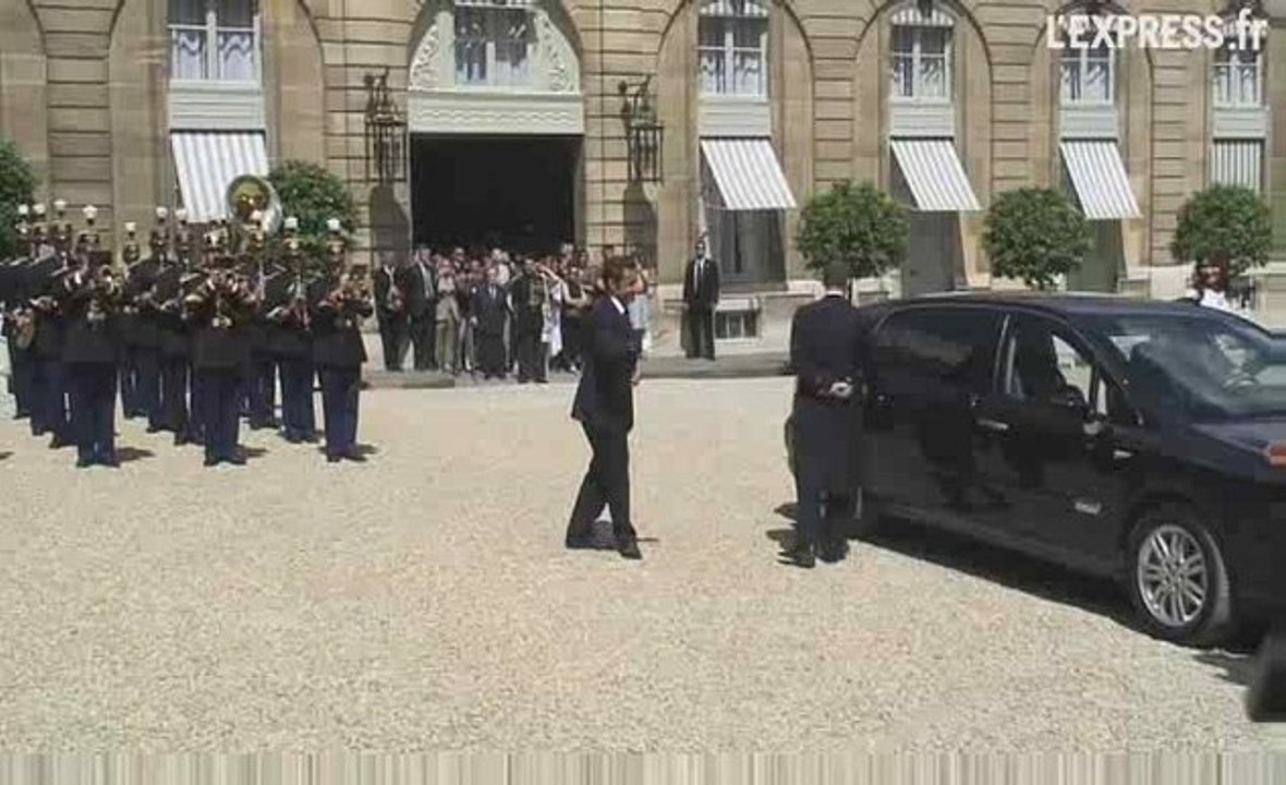 Garden-party chez les Sarkozy