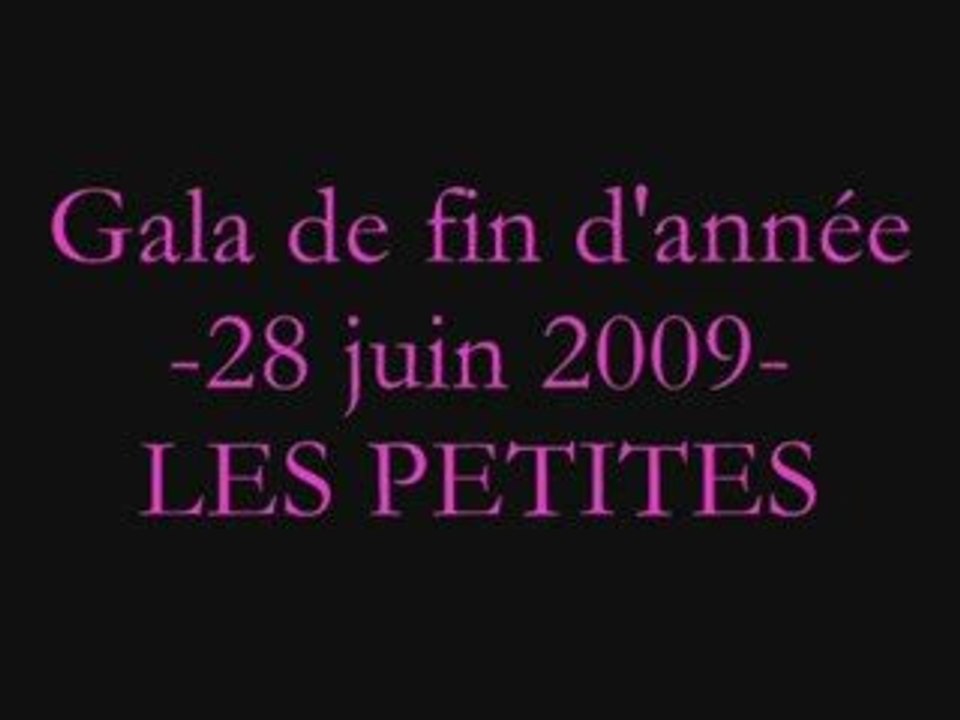 girls band gala de fin d'année 2009