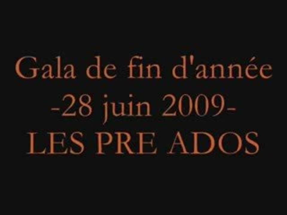 girls band gala de fin d'année 2009 vieux-condé