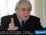 Théo Klein sur l'affaire Fofana: 