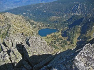L'ETANG DE LAURENTI ET LE ROC BLANC