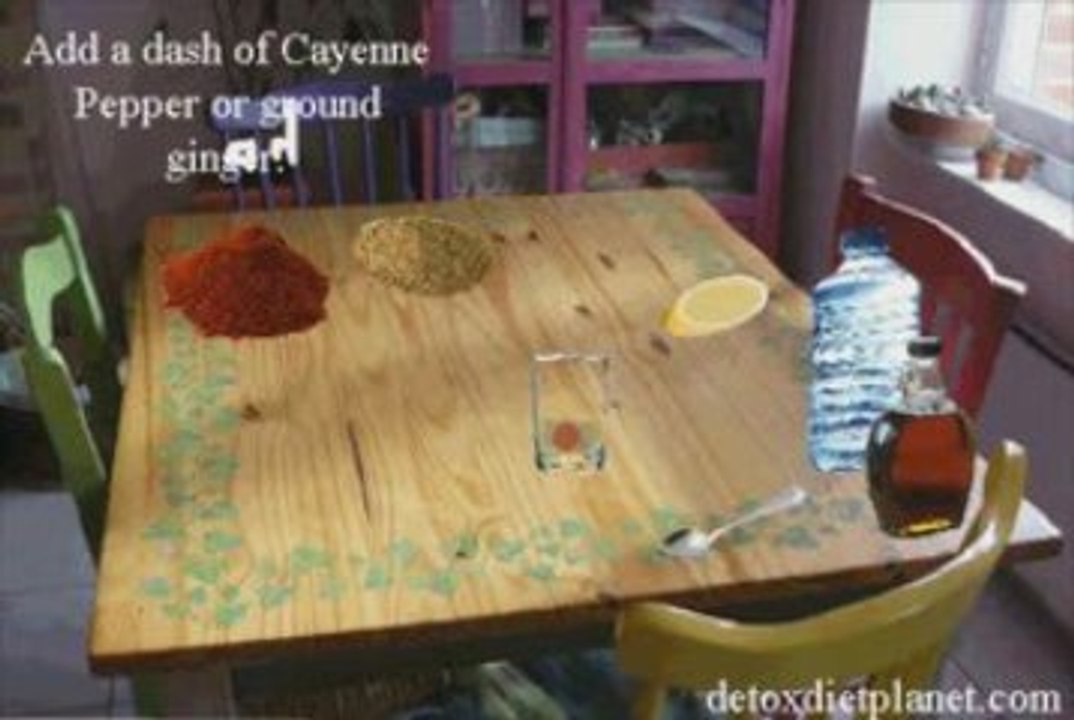 Lemon Detox Diet Recipe Made in Seconds!