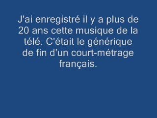 Qui connait cette musique? (piano)