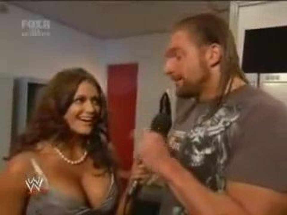 triple h and eve funny segment