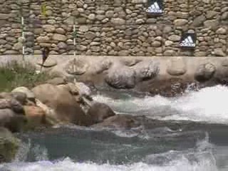 Nouria Newman, kayak freestyle