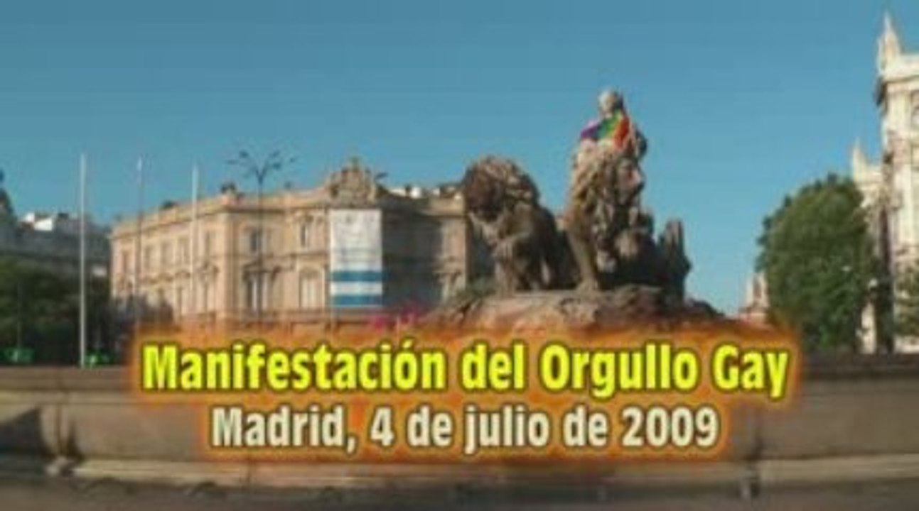 ORGULLO GAY 2009 MADRID sábado 4 de julio
